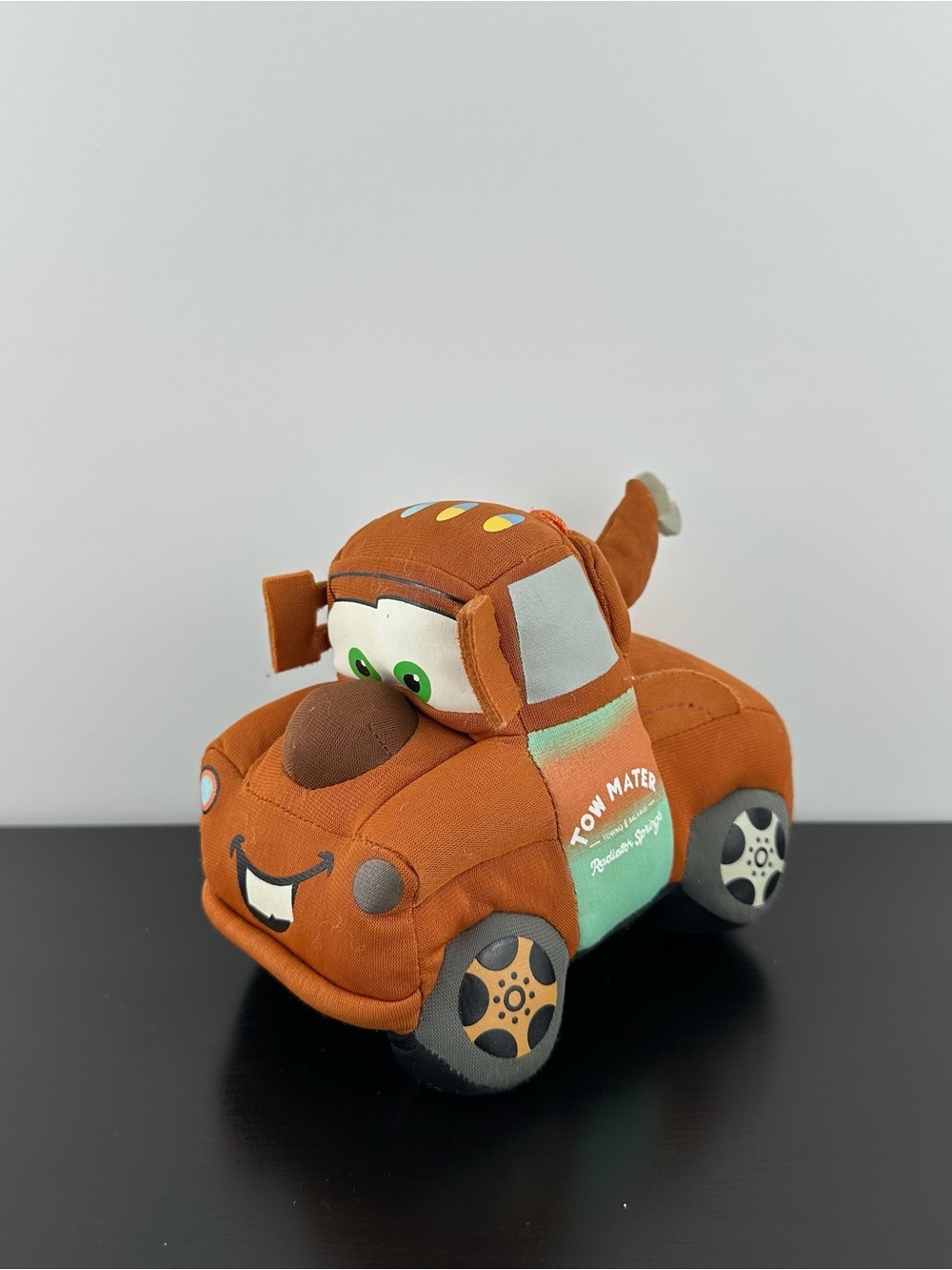 Disney Pixar Gund Rare Cars Tow Mater Truck 6” Orange Brown Soft Pals Plush Car
